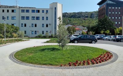 Završena realizacija projekta “Uređenje dijela partera i zelenih površina”